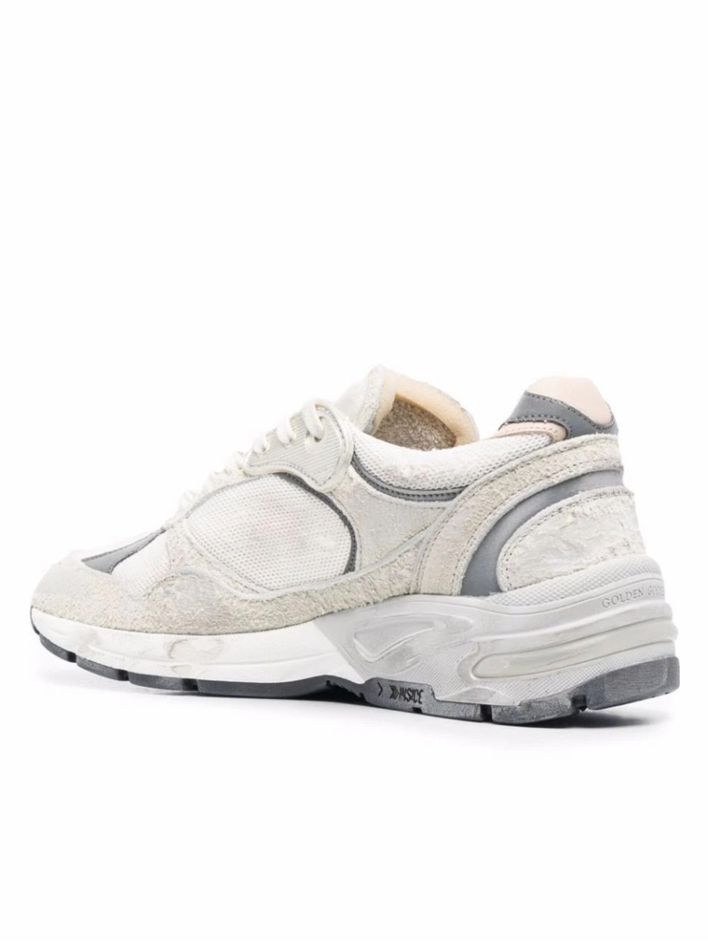 Golden Goose Deluxe Brand Women’s Dad Star Sneakers in white / grey, size 35 - Picture 9 of 13